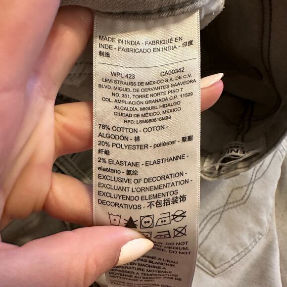 DENIZEN FROM LEVI'S Men's 216 Slim Fit Jeans Size 30X30 - Picture 8 of 11